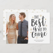 Noch zu Weihnachten Weihnachts-Fotokarte (Vorne/Hinten)