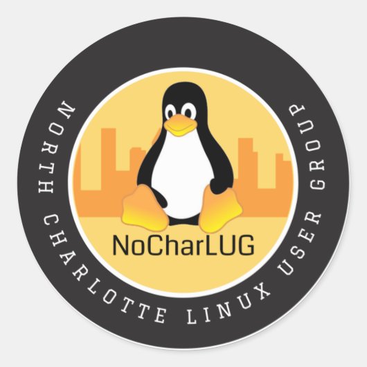 NoCharLUG Aufkleber (Vorderseite)