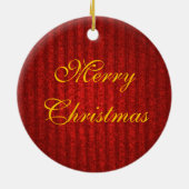 Noche Buena Weihnachtsverzierung Keramik Ornament (Hinten)