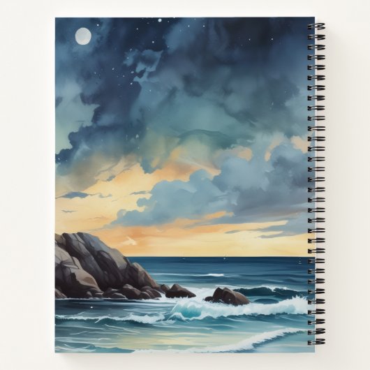 Noche de Luna Notizblock (Rückseite)