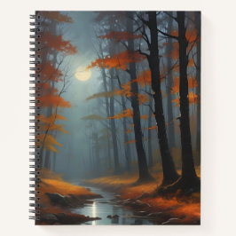 Noche de Otoño en el Río Notizblock