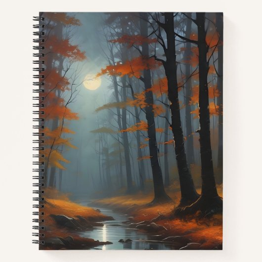 Noche de Otoño en el Río Notizblock (Vorderseite)