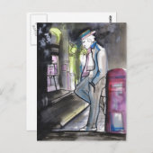 Noche y Buzon Tango Postkarte (Vorne/Hinten)