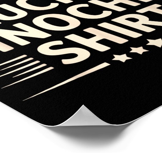 Nochle Art For Men Women Kids Playing Cards Nochle Poster (Ecke)