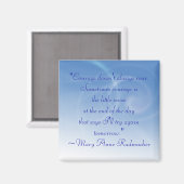 Nochmal versuchen magnet (Vorderseite/Rückseite)