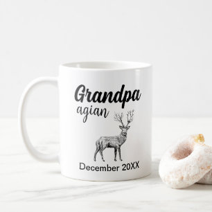 Nochmals Opa, Personalisiertes Großeltern-Geschenk Kaffeetasse