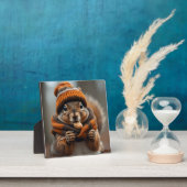 Nochmals schnappen - Eichhörnchenbild Fotoplatte (InSitu)