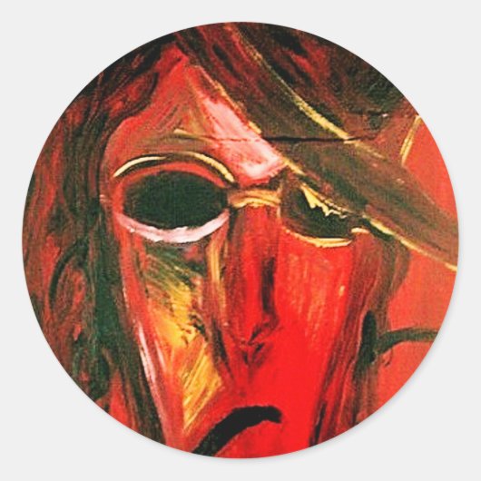 NOCK IN RED RUNDER AUFKLEBER (Vorderseite)