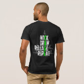 Nock u. Tropfen-EM-FALL T-Shirt (Schwarz voll)