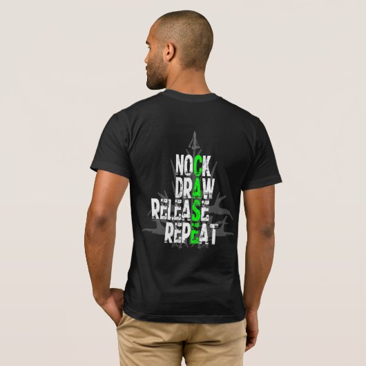 Nock u. Tropfen-EM-FALL T-Shirt (Schwarz voll)