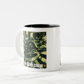 Nocken-Crew-Tasse Zweifarbige Tasse