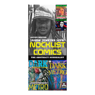NOCKLIST COMICS WERBEKARTE