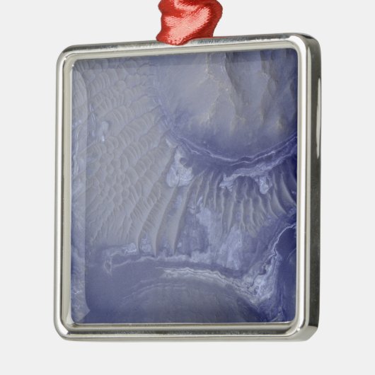 Noctis Labyrinthus formation in Mars Silbernes Ornament (Links)