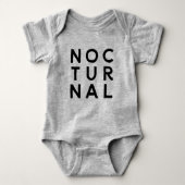 Nocturnal Baby Strampler (Vorderseite)