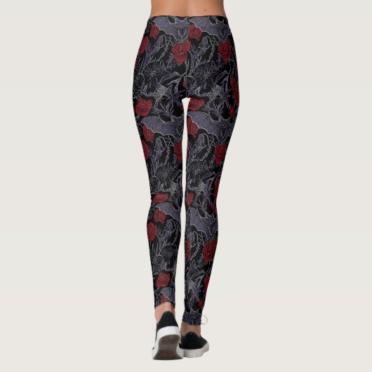 Nocturnal Bloom Leggings (Rückseite)