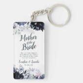 Nocturnal Bloral an die Mutter der Brautziffer Schlüsselanhänger (Rückseite)
