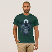 Nocturnal Curse Cat Gargoyle T-Shirt (Vorne ganz)
