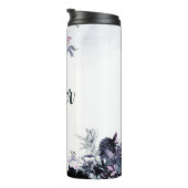 Nocturnal Floral Watercolor Personalisiert Sister Thermosbecher (Nach rechts gedreht)