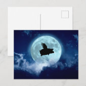 Nocturnal Flying Pig Postkarte (Vorne/Hinten)