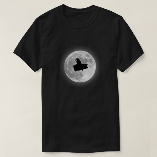 Nocturnal Flying Pig T-Shirt (Design vorne)