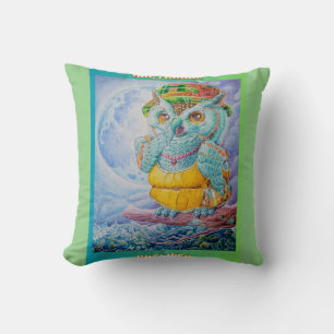 NOCTURNAL GOSSIPER Kissen