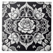 Nocturnal Lace Fliese (Vorderseite)