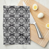 Nocturnal Lace Geschirrtuch (Viertel Falte)