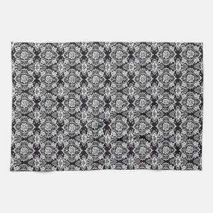 Nocturnal Lace Geschirrtuch