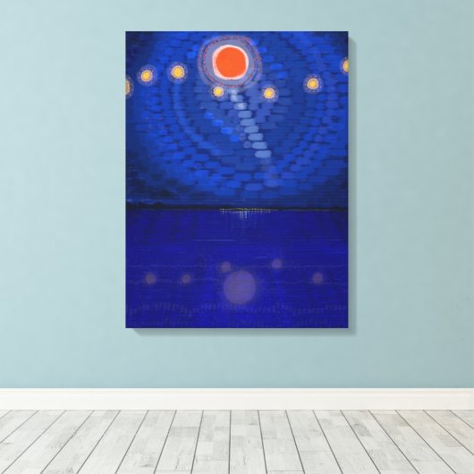 Nocturnal Leinwanddruck (Insitu (Holzboden))