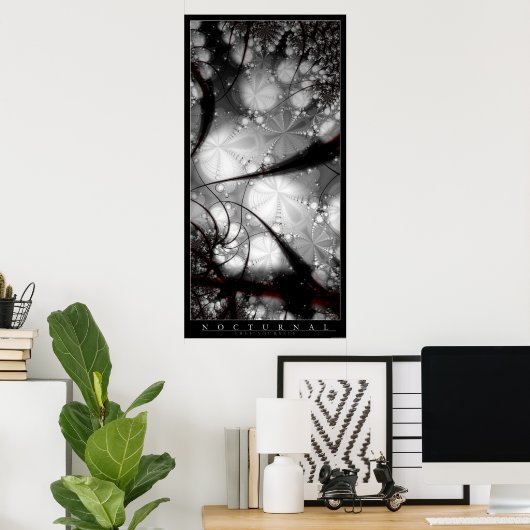 Nocturnal Poster (Heimbüro)