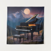 Nocturnal Prelude #3 Wandteppich (Vorderseite)