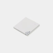 Nocturnal Study dark academia compass   Post-it Klebezettel (angewinkelt)