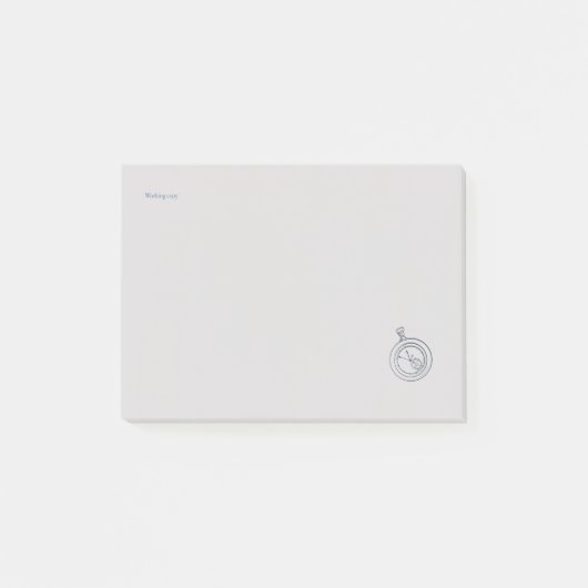 Nocturnal Study dark academia Pocket Watch    Post-it Klebezettel (Vorderseite)