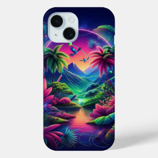 "Nocturnal Tropical Paradise" Case-Mate iPhone Hülle
