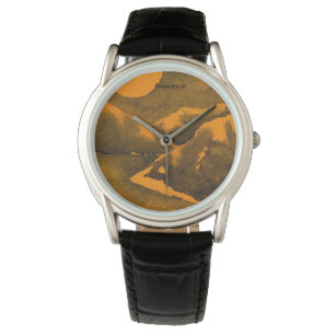 Nocturnandschaft "Jägermond", Bergsee Armbanduhr