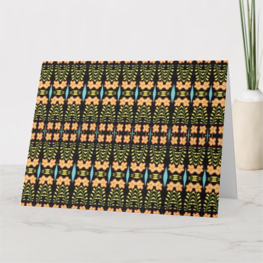 NOCTURNE Big Greeting Card / Horizontal Karte (Vorderseite)