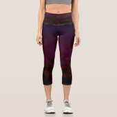 Nocturne Bloom Capri Leggings (Vorderseite)