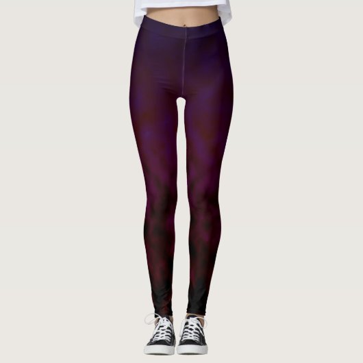 Nocturne Bloom Leggings (Vorderseite)