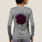 Nocturne Bloom Tri-Blend Shirt (Rückseite)