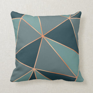 Nocturne Blue Aegean Aquamarin American River Rose Kissen