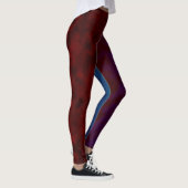 Nocturne der hohlen Flamme Leggings (Rechts)