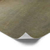 Nocturne Grau und Gold Snow in Chelsea by Whistler Poster (Ecke)