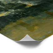 Nocturne in Black and Gold - The Falling Rocket Poster (Ecke)