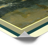 Nocturne in Black & Gold: Fallende Rakete 12 x 16 Poster (Ecke)