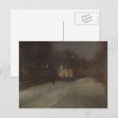 Nocturne in Grau und Gold von Whistler Postkarte (Vorne/Hinten)