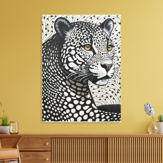 nocturne in Ivory Pulse Leinwanddruck (Insitu (Wohnzimmer))