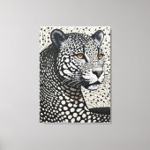 nocturne in Ivory Pulse Leinwanddruck (Vorderseite)