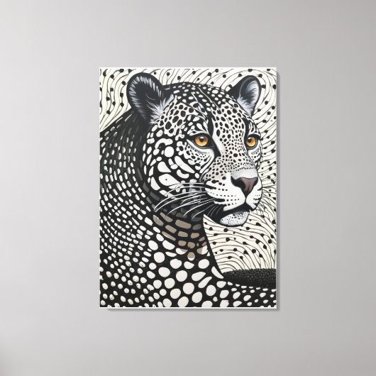 nocturne in Ivory Pulse Leinwanddruck (Vorderseite)