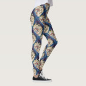 NOCTURNE MIT MASKEN / Venezianische MASKERN Leggings (Rechts)
