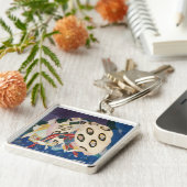 NOCTURNE MIT MASKEN / Venezianische MASKERN Schlüsselanhänger (Seite)